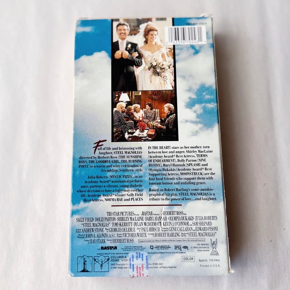 Steel Magnolias VHS - Tested - Picture 2 of 4